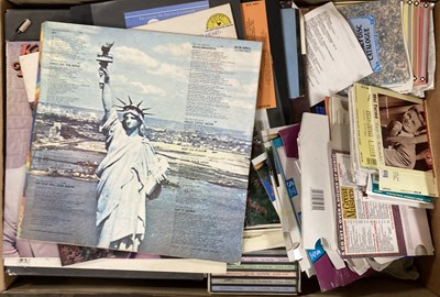 Lot 30 - CLASSICAL/JAZZ ETC - LARGE QUANTITY OF SLEEVES / PROOF ARTWORK, PRINTING PLATES AND MORE.