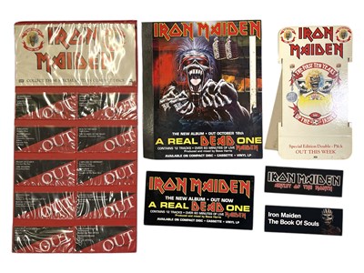 Lot 369 - IRON MAIDEN - SHOP DISPLAY COLLECTION.
