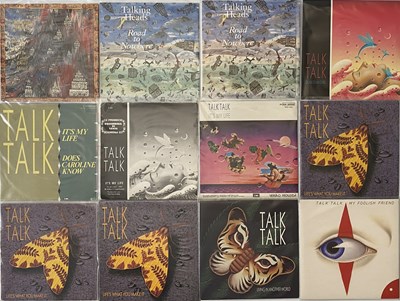 Lot 1391 - 70'S - 80'S - POP - ROCK - 7" SINGLE COLLECTION - TALKING HEADS, TALK TALK, TEARS FOR FEARS