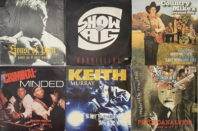 Lot 1103 - 90'S/00'S RARE AND CLASSIC HIP-HOP RAP LPS - COUNTRY MIKE, SHOW & AG, GANG STARR