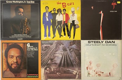 Lot 1104 - MIXED LP COLLECTION - ROCK & POP - SOUL - STEELY DAN, GRACE JONES, B52'S. 60+ LPS