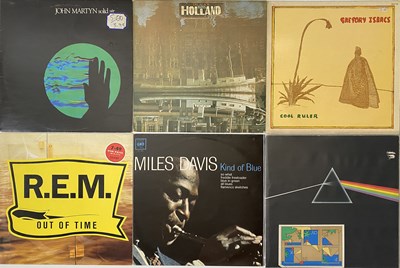 Lot 1105 - MIXED LPS - ROCK & POP SOUL + MORE - PINK FLOYD, REM, BEACH BOYS, ROLAND KIRK