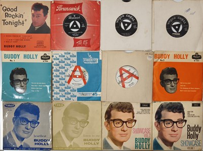 Lot 1159 - BUDDY HOLLY/ THE CRICKETS - 7" / EP COLLECTION