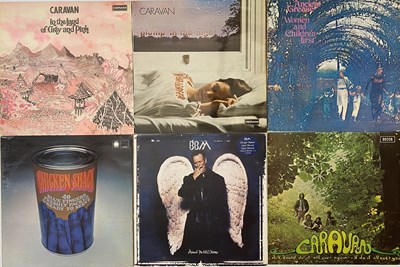 Lot 1169 - HARD ROCK - PROG - BLUES ROCK LP PACK - ANCIENT GREASE, CARAVAN, CAMEL