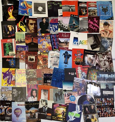 Lot 87 - ROCK AND POP PROGRAMME ARCHIVE - 1970S - 2010S.