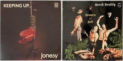 Lot 1187 - RARE PROG / HARD ROCK LP PACK - ORIGINAL HARSH REALITY, JONSEY (PHILIPS/DAWN)