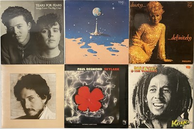 Lot 1188 - LARGE LP COLLECTION - ROCK, POP, SOUL, JAZZ, EASY LISTENING, WORLD - 75+ RECORDS
