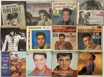 Lot 1175 - ELVIS - 7" / EPs (UK / OVERSEAS)