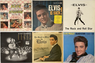 Lot 1177 - ELVIS - ORIGINALS / PICTURE DISCS / COLOURED VINYL - LP COLLECTION