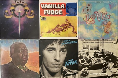 Lot 1191 - ROCK - PROG - BLUES/FOLK LP COLLECTION - LOVE, LEADBELLLY, BRUCE SPRINGSTEEN