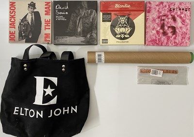Lot 1179 - MIXED ROCK / POP - LP / 7" BOX SETS (ELTON / SABBATH / EILISH)