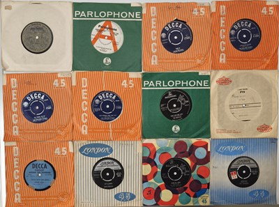 Lot 1195 - UK 60'S BEAT, POPSIKE, ROCK & ROLL 7" SINGLES - W/ EMIDISCS, DEMOS, ISSUES