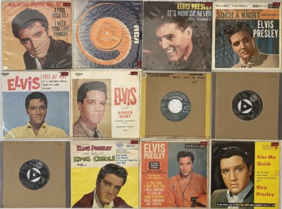 Lot 1183 - ELVIS PRESLEY - 7" COLLECTION