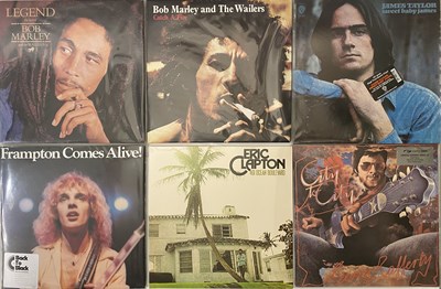 Lot 1196 - ROCK - POP - REGGAE - FOLK LPS - NEW PRESS/LIMITED - BOB MARLEY, JAMES TAYLOR