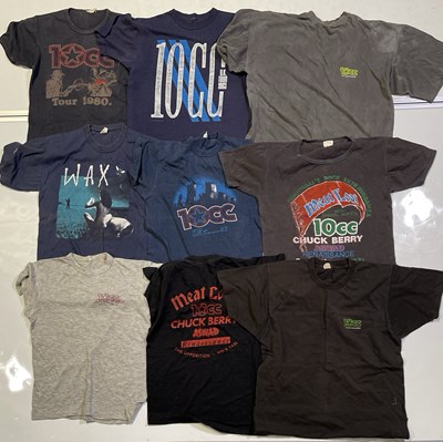 Lot 388 - 10CC - VINTAGE T-SHIRT COLLECTION.