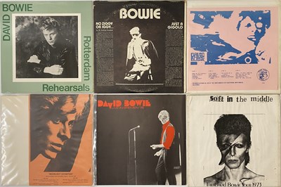 Lot 1201 - DAVID BOWIE LPS - PRIVATELY RELEASED, LIVE RECORDINGS + MORE