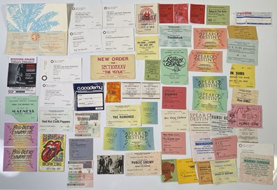 Lot 94 - ROCK, POP AND PUNK - TICKET COLLECTION.