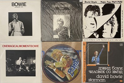 Lot 1202 - DAVID BOWIE LPS - PRIVATELY RELEASED, LIVE RECORDINGS, LIMITED + MORE