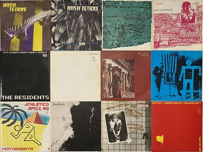 Lot 1203 - INDIE - NEW WAVE - POST-PUNK 7" SINGLES - DELTA 5, BUSH TETRAS, BAUHAUS