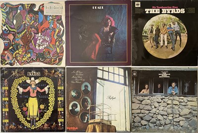 Lot 1255 - 60'S - 80'S - ROCK AND POP - LP COLLECTION - THE BYRDS, PREFLYTE, THE RED CRAYOLA