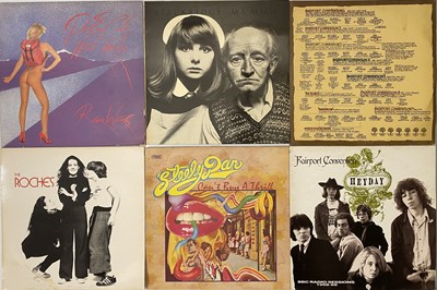 Lot 1264 - 70'S - ROCK - PROG - FOLK - LP COLLECTION - FAIRPORT CONVENTION, THE ROCHES, STEELY DAN