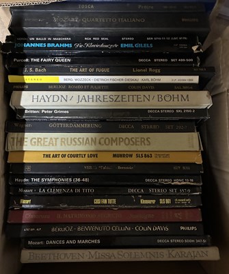 Lot 1243 - CLASSICAL - LARGE LP / BOX SET COLLECTION