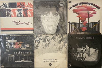 Lot 1268 - VELVET UNDERGROUND - LOU REED - NICO - JOHN CALE - LP COLLECTION