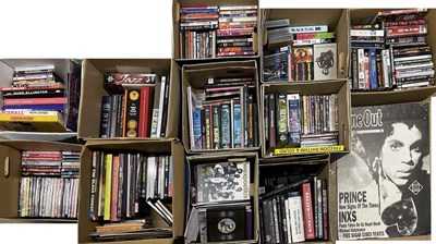 Lot 79 - MUSIC BOOKS, DVDS, VHS AND MAGAZINES.