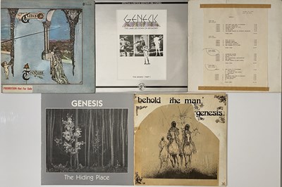 Lot 18 - GENESIS LP PACK - TEST PRESS, PRIVATE RELEASE, PROMO & DEMOS