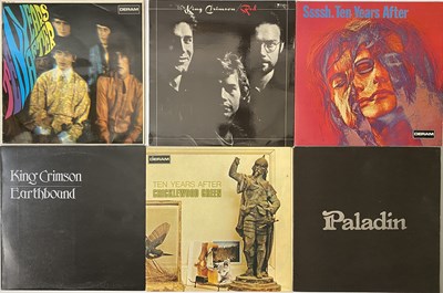 Lot 30 - CLASSIC 60'S 70'S PROG-ROCK LPS - PALADIN, KING CRIMSON, YES, TEN YEARS AFTER