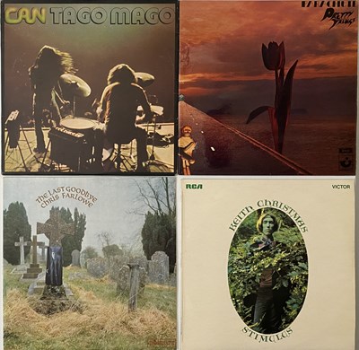 Lot 32 - RARE 60'S 70'S PSYCH - KRAUTROCK - FOLK LPS - PRETTY THINGS, CAN, KEITH CHRISTMAS