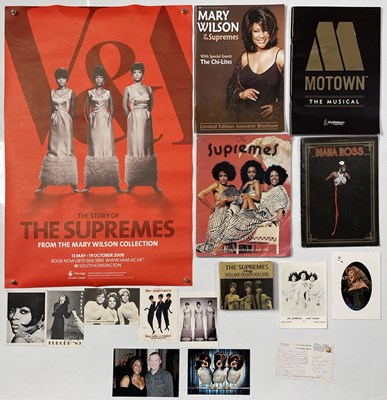 Lot 288 - MARY WILSON / SUPREMES - AUTOGRAPH COLLECTION.