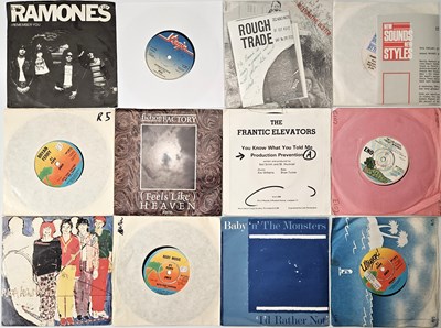 Lot 36 - CLASSIC 70'S PUNK 7" SINGLES - WITH PROMOS/SAMPLES - RAMONES, XTC, `STIFF LITTLE FINGERS