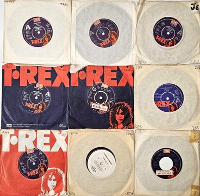 Lot 42 - T REX 7" SINGLES - UK DEMOS, FACTORY SAMPLES AND PROMOS