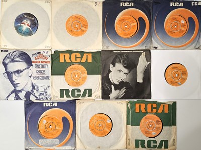Lot 44 - DAVID BOWIE - UK DEMO 7" SINGLES - ARNOLD CORNS, RCA PICTURE SLEEVES + MORE