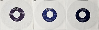 Lot 48 - RARE EDDIE COCHRAN & COCHRAN BROS. 7" PACK - USA 50'S ORIGINALS (EKKO, CREST)