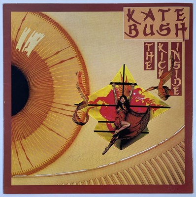Lot 226 - KATE BUSH - SIGNED COPY OF 'THE KICK INSIDE'.