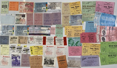 Lot 98 - MUSIC MEMORABILIA - TICKET STUBS - SHEET MUSIC.