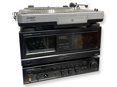 Lot 25A - ION & RARE ONKYO HIFI EQUIPMENT.