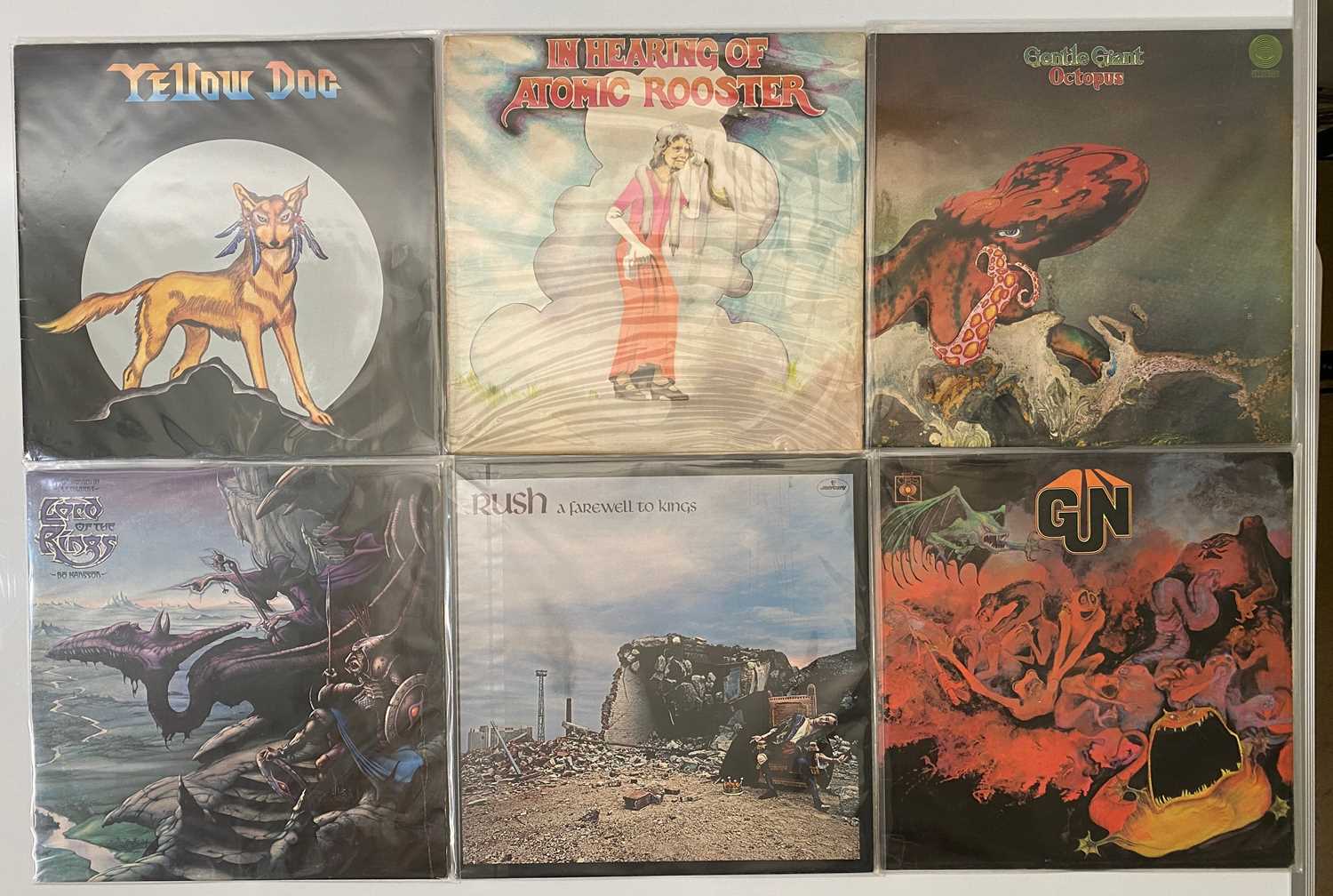 Lot 105 - PROG - LP COLLECTION - RARITIES - OCTOPUS,