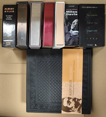 Lot 13 - MILES DAVIS AND ALBERT AYLER CD BOX SET COLLECTION