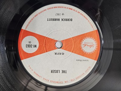 Lot 16 - DERRICK HARRIOTT - 'THE LOSER / BLESS YOU' 7" - UK 1967, ISLAND - RARE ROCKSTEADY REGGAE