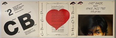 Lot 23 - RARE CHET BAKER LP PACK - 1980'S ITALIAN LABEL 'PHILOLOGY' - SPACE JAZZ TRIO, PIERANUNZI