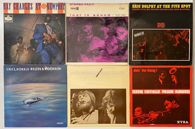 Lot 44 - LARGE MIXED JAZZ LP COLLECTION 50'S-80'S - ERIC DOLPHY, FREDDIE HUBBARD, YUSEF LATEEF