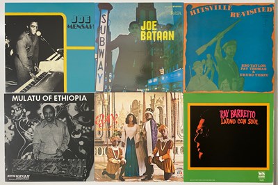 Lot 53 - REPRESS WORLD, LATIN & AFROBEAT LPS - EBO TAYLOR, RAY BARRETTO, JOE BATAAN, MULATU