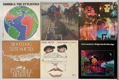Lot 57 - MIXED JAZZ/FUNK LPS WITH AVANT, HARD BOP ETC - NATHAN DAVIS, MOONDOG, AZAR LAWRENCE