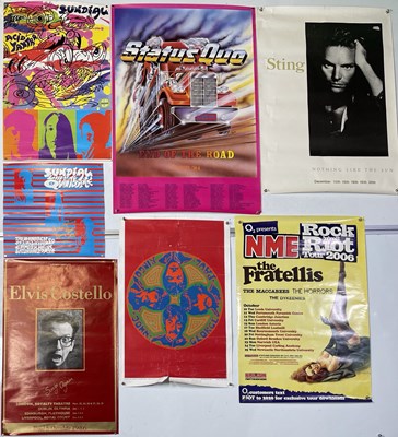 Lot 153 - ROCK / POP / INDIE - PROMO / CONCERT POSTERS.