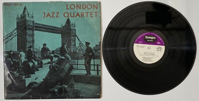 Lot 61 - LONDON JAZZ QUARTET - 'LONDON JAZZ QUARTET' LP - UK 1960 - TEMPO MODERN JAZZ SERIES