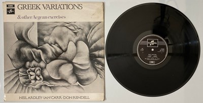 Lot 62 - NEIL ARDLEY / IAN CARR / DON RENDELL - GREEK VARIATIONS LP (ORIGINAL UK COPY - SCX 6414)