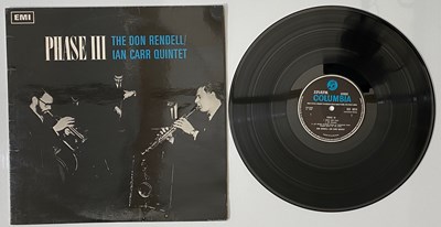 Lot 73 - THE DON RENDELL/ IAN CARR QUINTET - PHASE III LP (UK STEREO - SCX 6214)